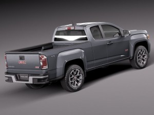 GMC Canyon 2015 Modèle 3D