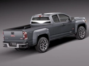GMC Canyon 2015 3D Model