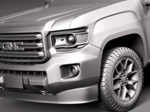 GMC Canyon 2015 Modèle 3D
