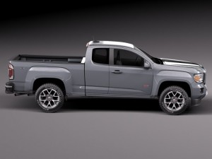 GMC Canyon 2015 Modèle 3D
