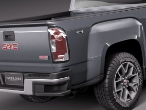 GMC Canyon 2015 Modèle 3D