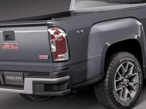 GMC Canyon 2015 3D Model