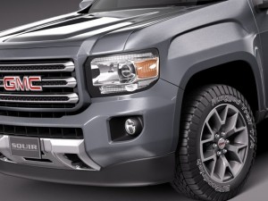 GMC Canyon 2015 Modèle 3D