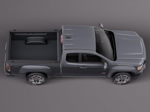 GMC Canyon 2015 Modèle 3D