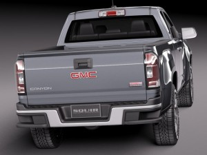 GMC Canyon 2015 Modèle 3D