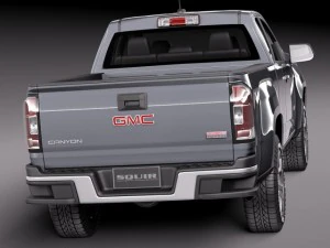 GMC Canyon 2015 3D Model