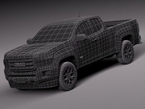 GMC Canyon 2015 Modèle 3D