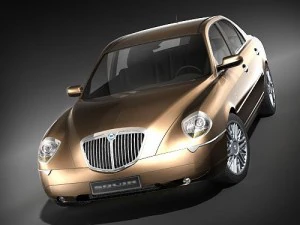 Lancia Thesis 3D Model