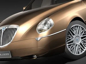 Lancia Thesis 3D Model