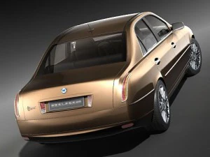 Lancia Thesis 3D Model
