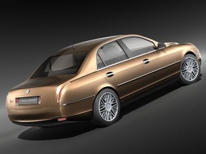 Lancia Thesis Modello 3D