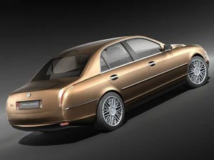 Lancia Thesis 3D Model