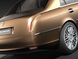 Lancia Thesis Modello 3D
