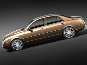 Lancia Thesis Modello 3D