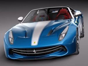 Ferrari F60 America 2015 3D Model
