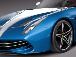 Ferrari F60 America 2015 3D Model