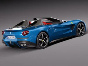 Ferrari F60 America 2015 3D Model