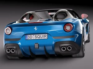 Ferrari F60 America 2015 3D Model