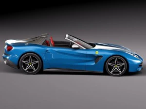 Ferrari F60 America 2015 3D Model