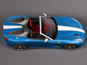 Ferrari F60 America 2015 3D Model