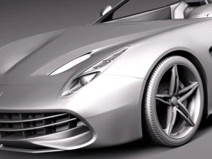 Ferrari F60 America 2015 3D Model