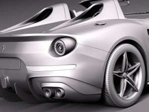 Ferrari F60 America 2015 Modelo 3D