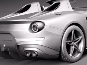 Ferrari F60 America 2015 3D Model