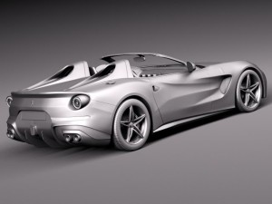 Ferrari F60 America 2015 Modelo 3D