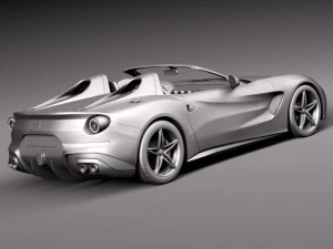 Ferrari F60 America 2015 3D Model