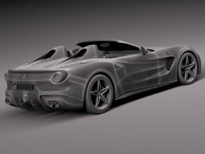 Ferrari F60 America 2015 Modelo 3D