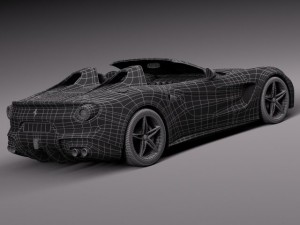 Ferrari F60 America 2015 Modelo 3D