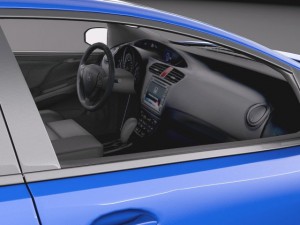 Honda Civic Sport 2015 Model 3D