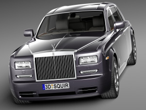 RollsRoyce Phantom Long 2013 3D-Modell
