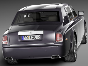 RollsRoyce Phantom Long 2013 3D-Modell
