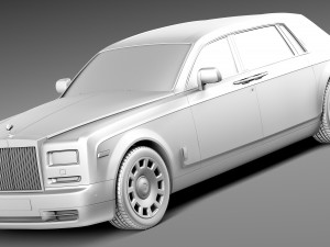 RollsRoyce Phantom Long 2013 3D-Modell