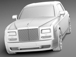 RollsRoyce Phantom Long 2013 3D-Modell