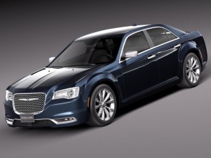 chrysler 300 2015 3D Model