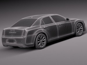 Chrysler 300 2015 Modèle 3D