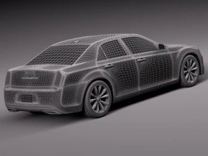 Chrysler 300 2015 3D Model