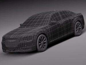 Chrysler 300 2015 3D Model