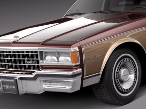 Chevrolet Caprice Estate Wagon 1978 3D 模型