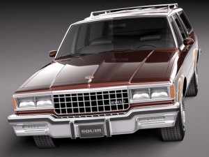 Chevrolet Caprice Estate Wagon 1978 3D 模型