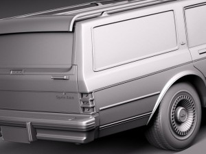 Chevrolet Caprice Estate Wagon 1978 3D 模型
