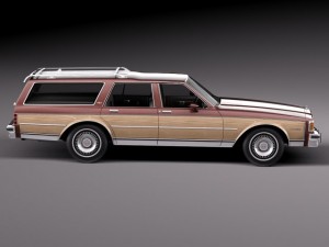 Chevrolet Caprice Estate Wagon 1978 3D 模型