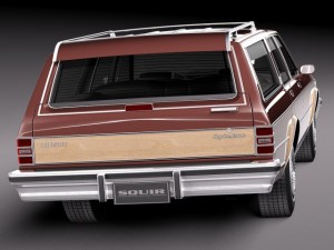 Chevrolet Caprice Estate Wagon 1978 3D 模型