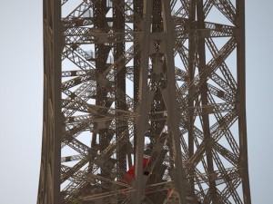 Eiffel Tower High Detailed 3D Model