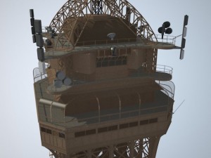 Eiffel Tower High Detailed 3D Model