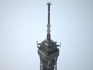 Eiffel Tower High Detailed 3D Model