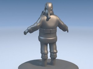 Santa Claus Rigged 3Dモデル