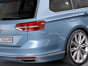 Volkswagen Passat Variant 2015 3D 模型